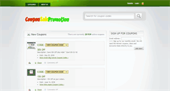 Desktop Screenshot of couponsalepromotion.com
